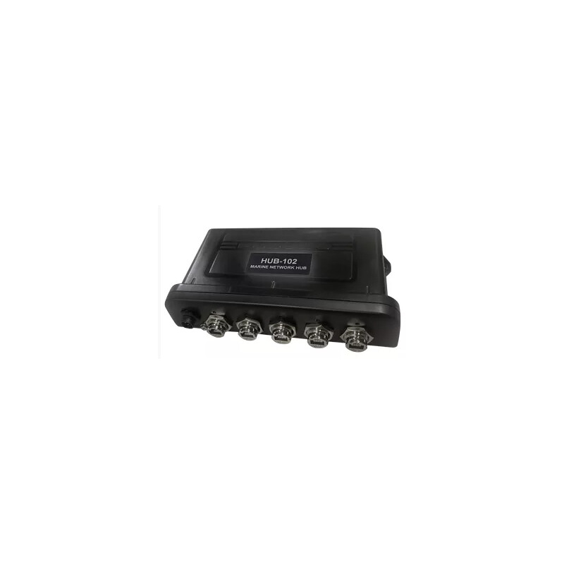 HUB-102 5-Port Marine Ethernet Hub, 12-24VDC