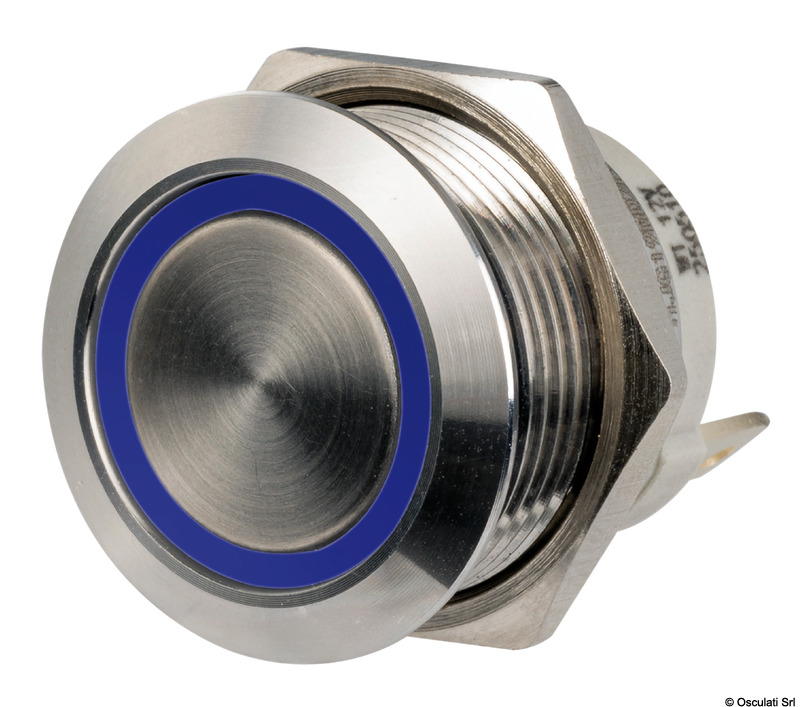 Osculati VA-Stahl-Schalter + Vorverdrahtete Stecker