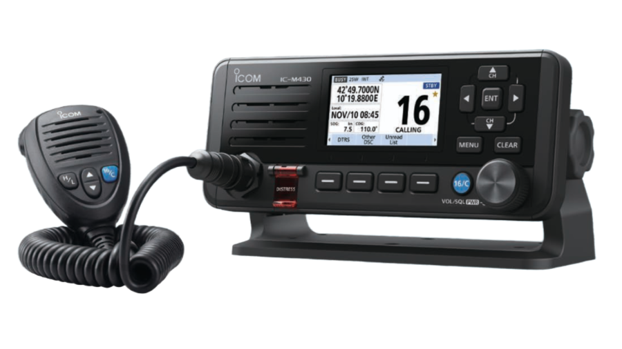 ICOM IC-M430E Funkanlage mit DSC, ATIS und GPS / VDES